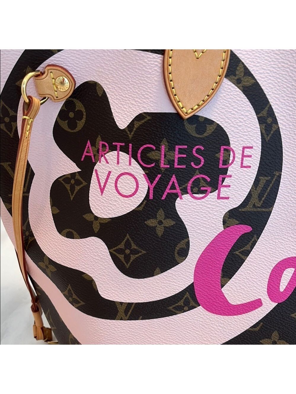 Louis Vuitton Tahitienne Cities Capri Neverfull MM - Picture 3 of 15